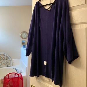 Eileen Fisher Navy blue organic cotton sweater